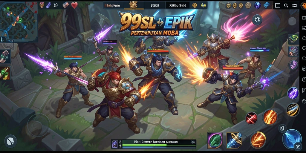 Tampilan gameplay seru dan strategi dalam 99SL.