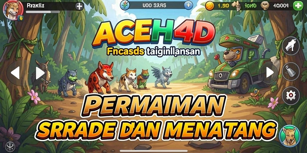 Screenshot permainan ACEH4D menampilkan aksi seru dan gameplay mengasyikkan.
