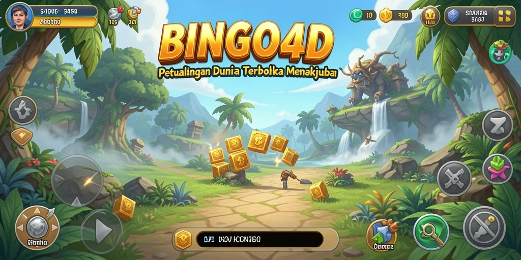 Gameplay BINGO4D yang menampilkan pengalaman Open World yang luar biasa.