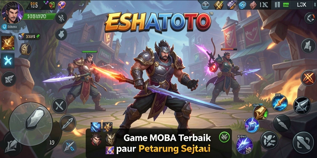 Gameplay seru dan intens dari ESHATOTO dalam aksi.
