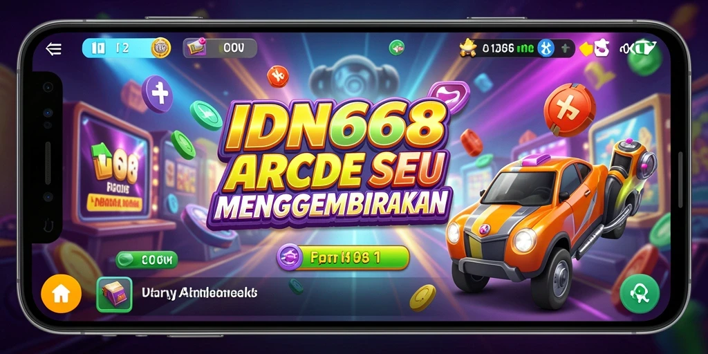 Tampilan gameplay IDN668 yang menarik dengan aksi seru dan tantangan arcade.