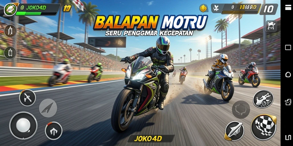 Gameplay seru dari JOKO4D yang penuh kecepatan.