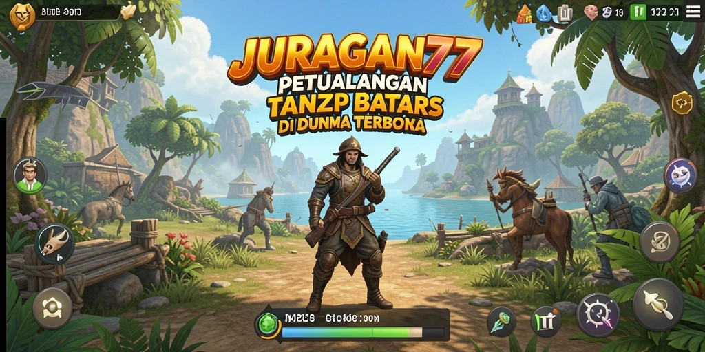 Tampak dalam screenshot, pengalaman gameplay Open World yang menarik di JURAGAN77.