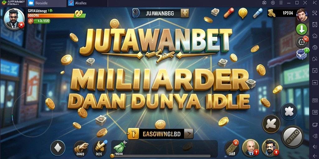 Menampilkan gameplay menarik JUTAWANBET dengan fitur Idle yang mengasyikkan.