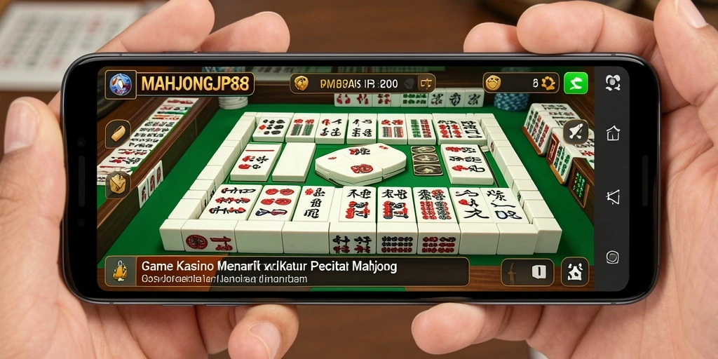 Tampilan menarik gameplay Mahjong di MAHJONGJP88.
