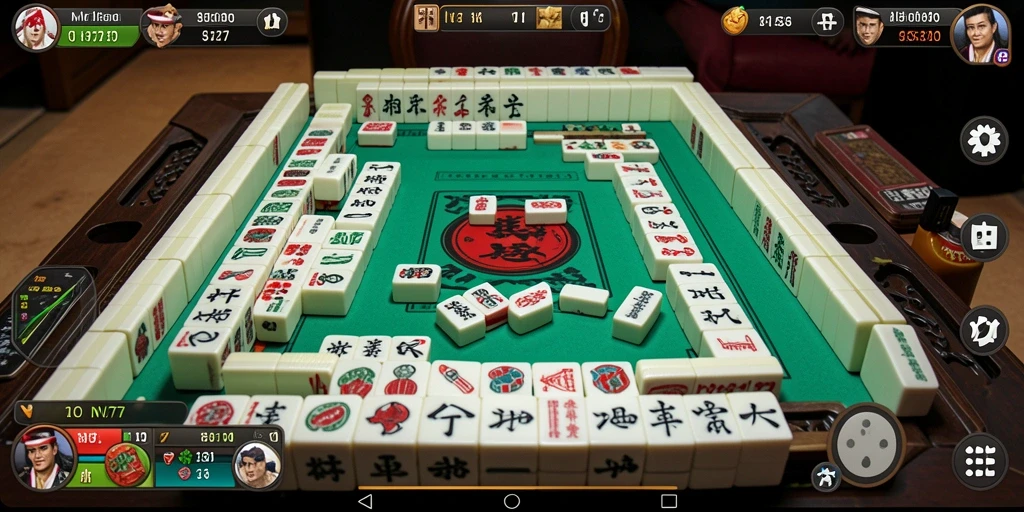 Tampilan menarik dalam gameplay Mahjong NV77 yang menantang.