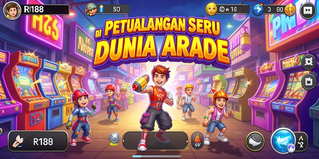 Tampilan gameplay seru dari RI188 yang menguji keterampilan pemain.