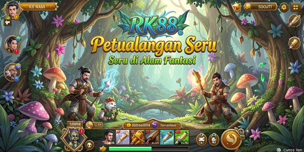 Tangkapan layar utama RK88 menampilkan gameplay yang mendebarkan.
