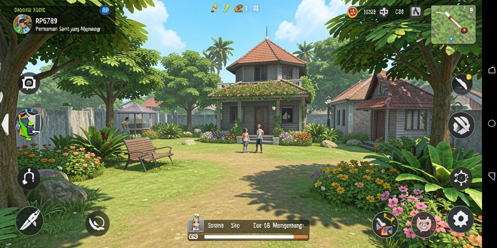 Tampilan gameplay RP6789 yang ceria dan menyenangkan.