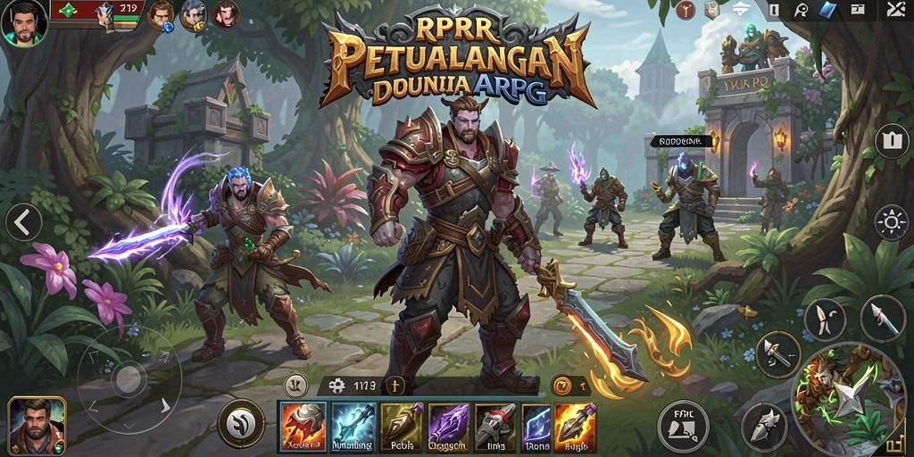 Tampilan gameplay RPRR yang mendebarkan dalam aksi.