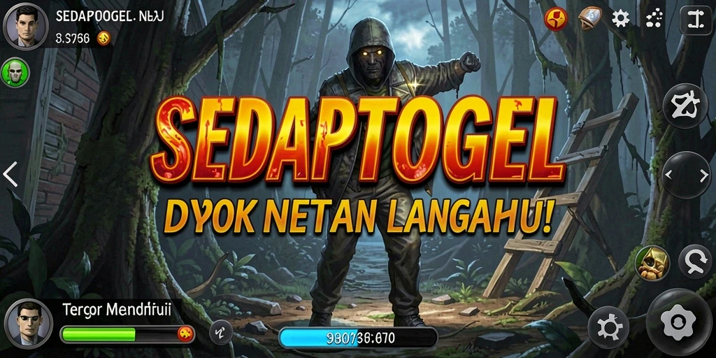 Gameplay SEDAPTOGEL menampilkan momen-momen menakutkan dan mendebarkan.