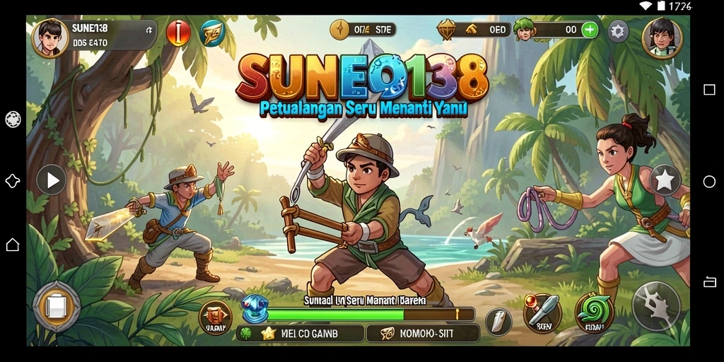 Tampilan gameplay SUNEO138 yang mendebarkan dalam petualangan seru.