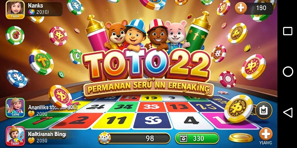 Tampilan gameplay seru dari permainan Bingo TOTO22.